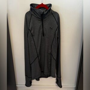 Puma Grey Quarter Zip